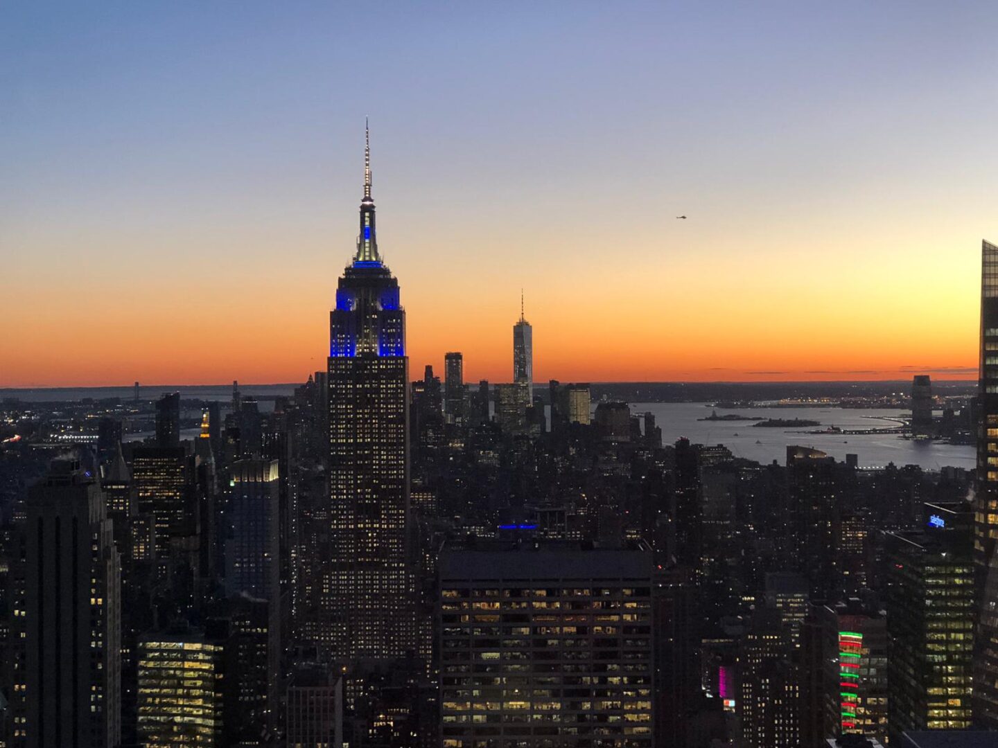 view from Top of the Rock