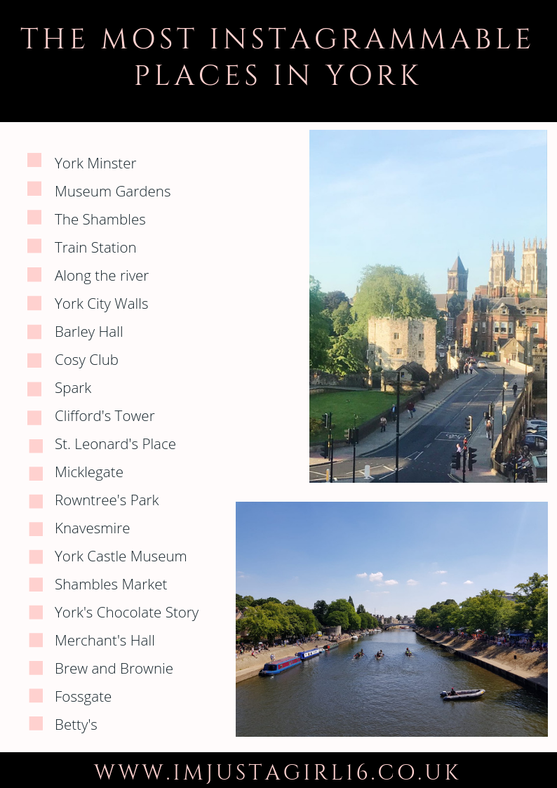 The Most Instagrammable Places In York