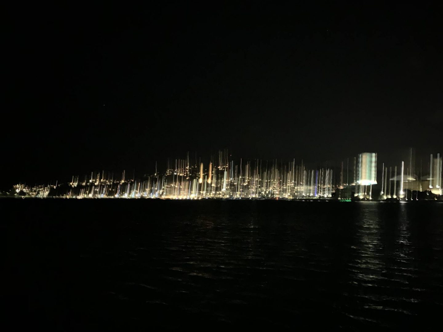 Wellington city at night