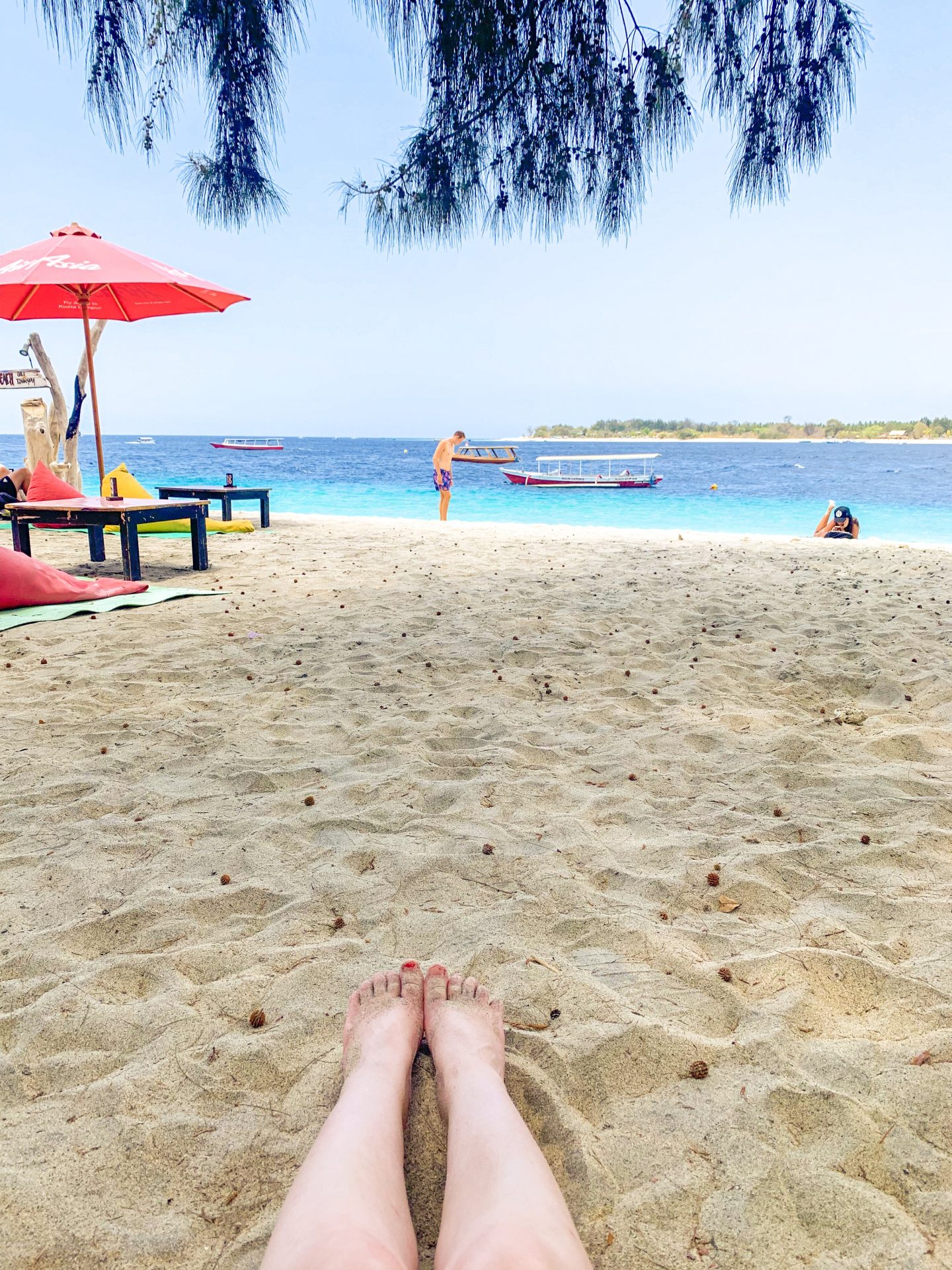 Gili T Beach Lombok Indonesia
