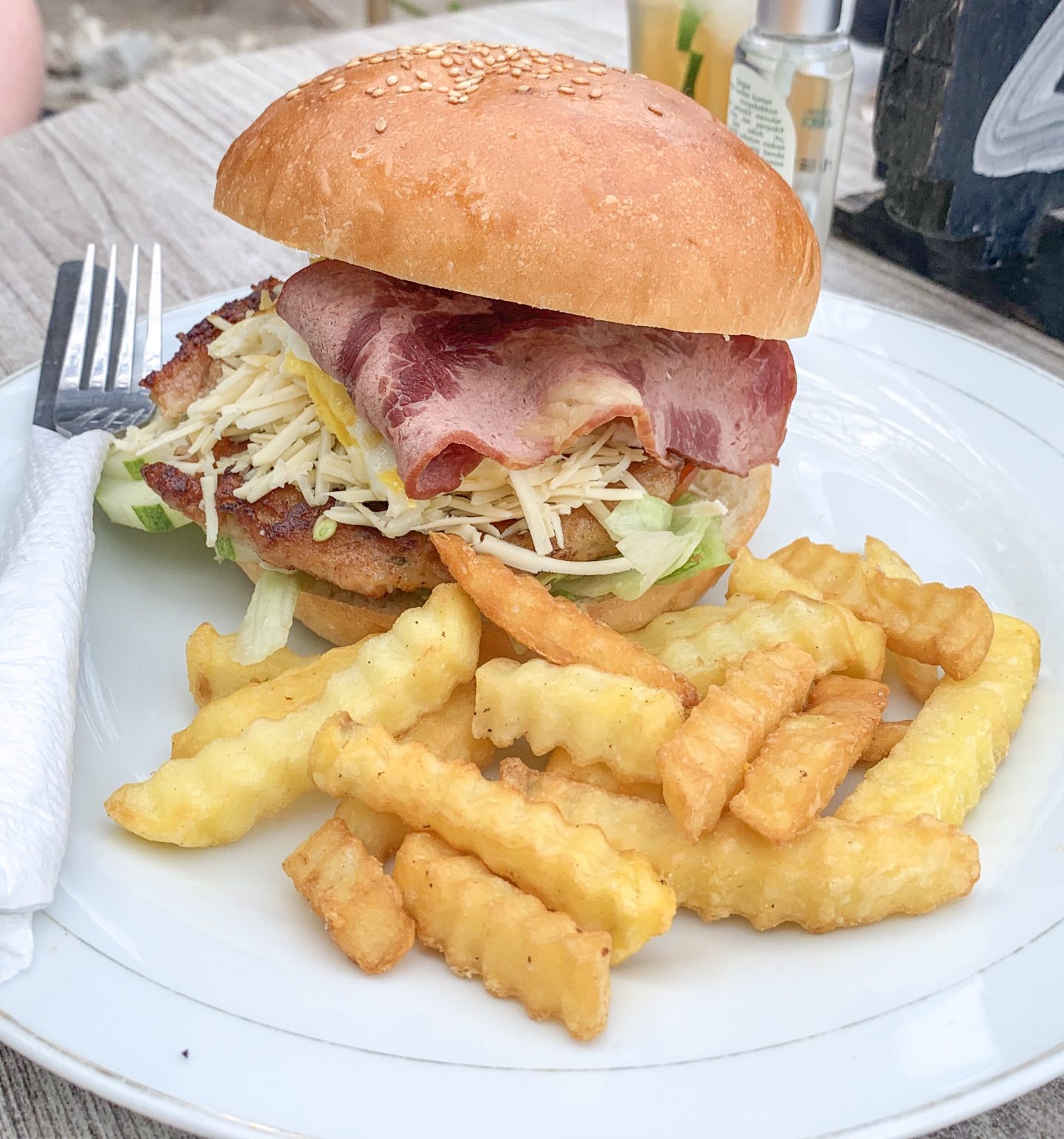 Juku Marlin restaurant Gili Trawangan places to eat
