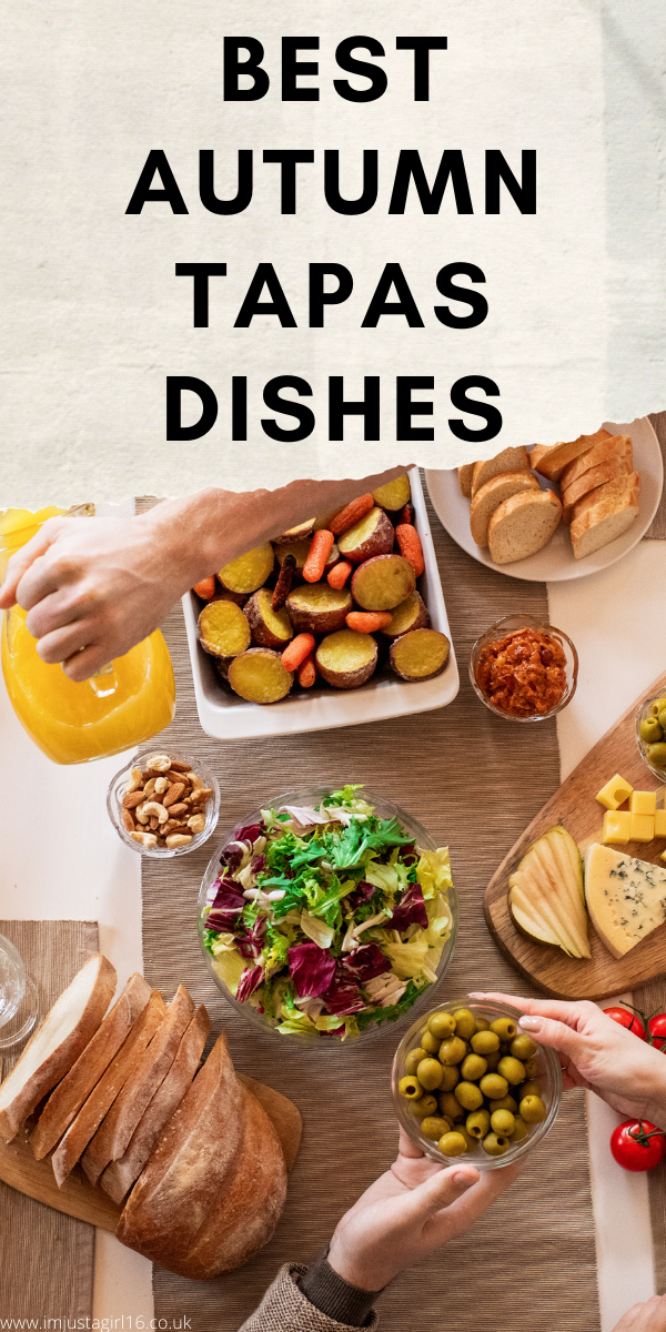 autumnal tapas dishes from Aldi