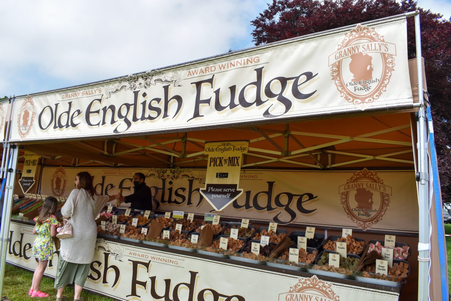 Artisan market stalls