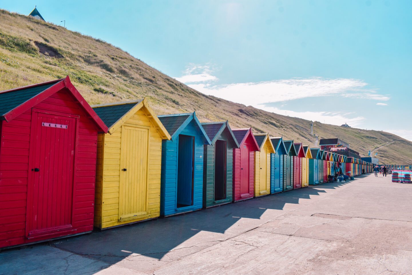 Rent a beach hut for the day