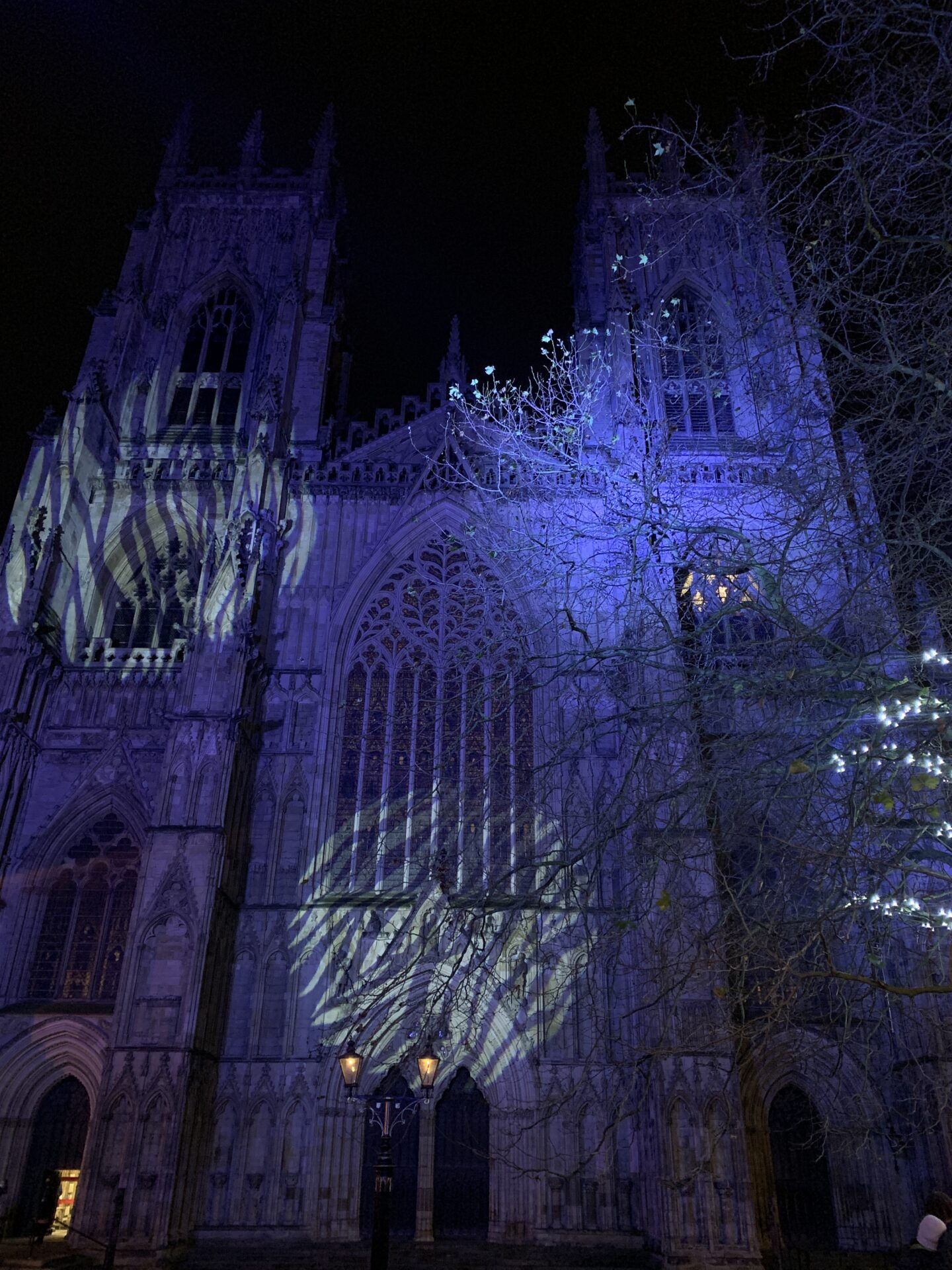 See the York Minster at night - best things to do in York at Christmas