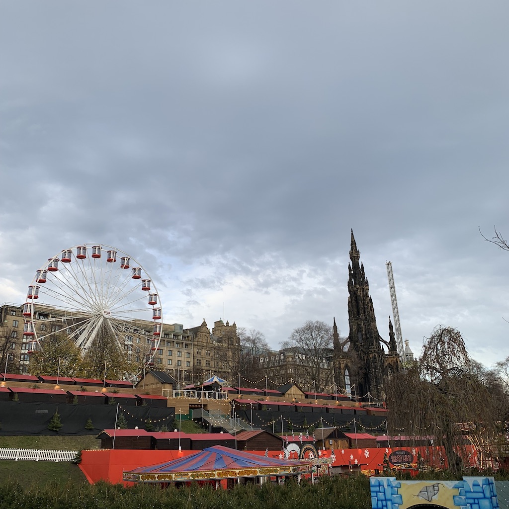 Edinburgh - best Christmas markets in the UK
