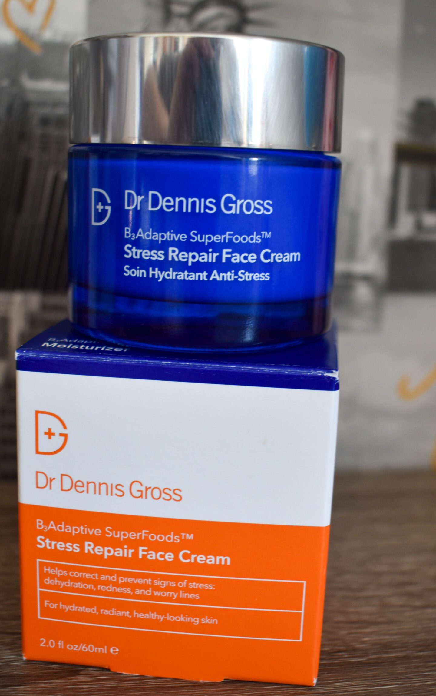 Dr Dennis Gross stress repair face cream