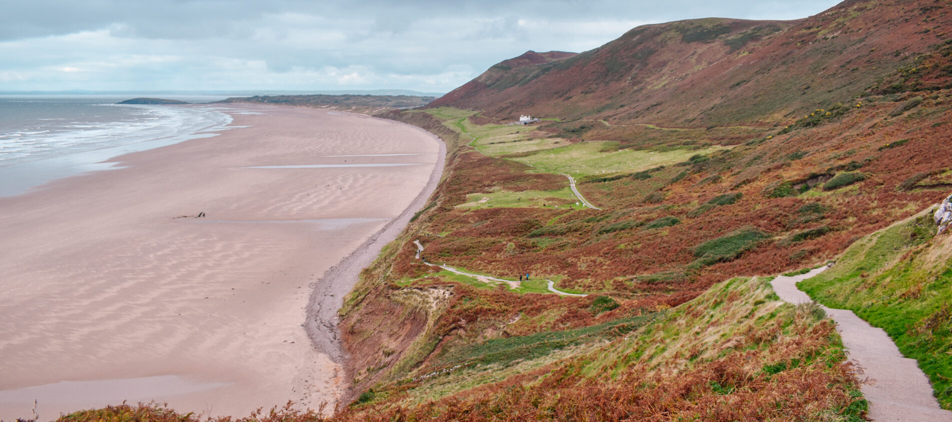 Rhossili Bay coast