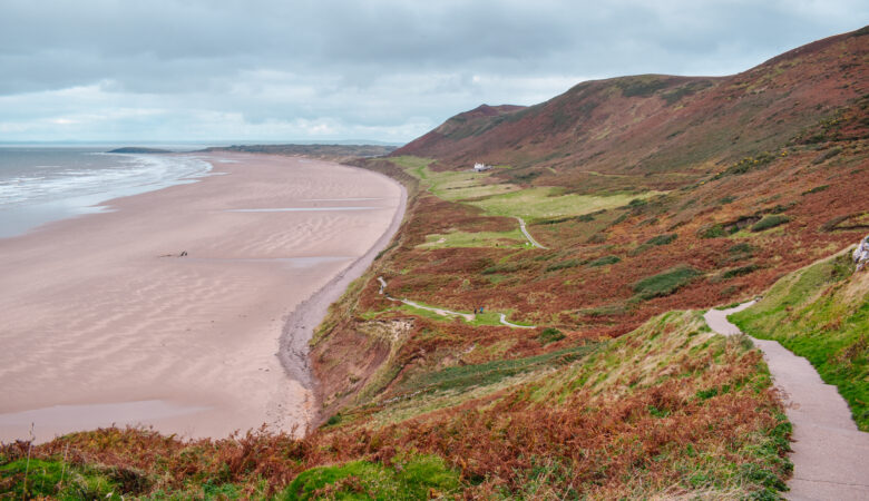 Rhossili Bay coast