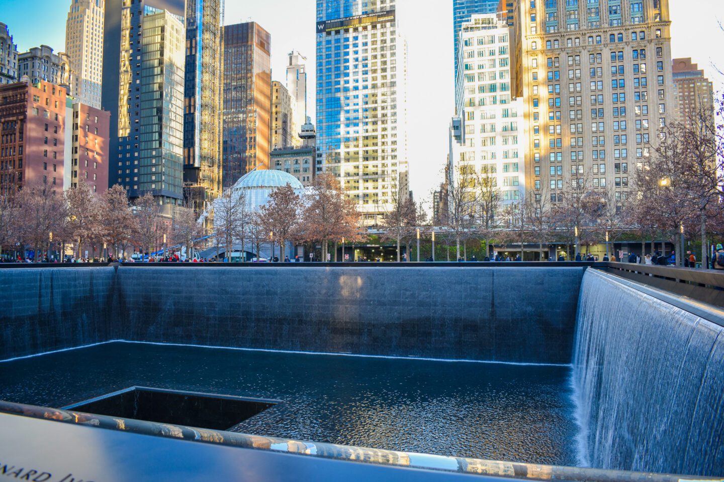 Reflect at the Ground Zero Memorial