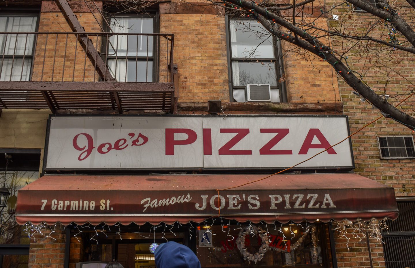 Joe's Pizza (Carmine Street) - 9.1 - best pizza slices in New York City