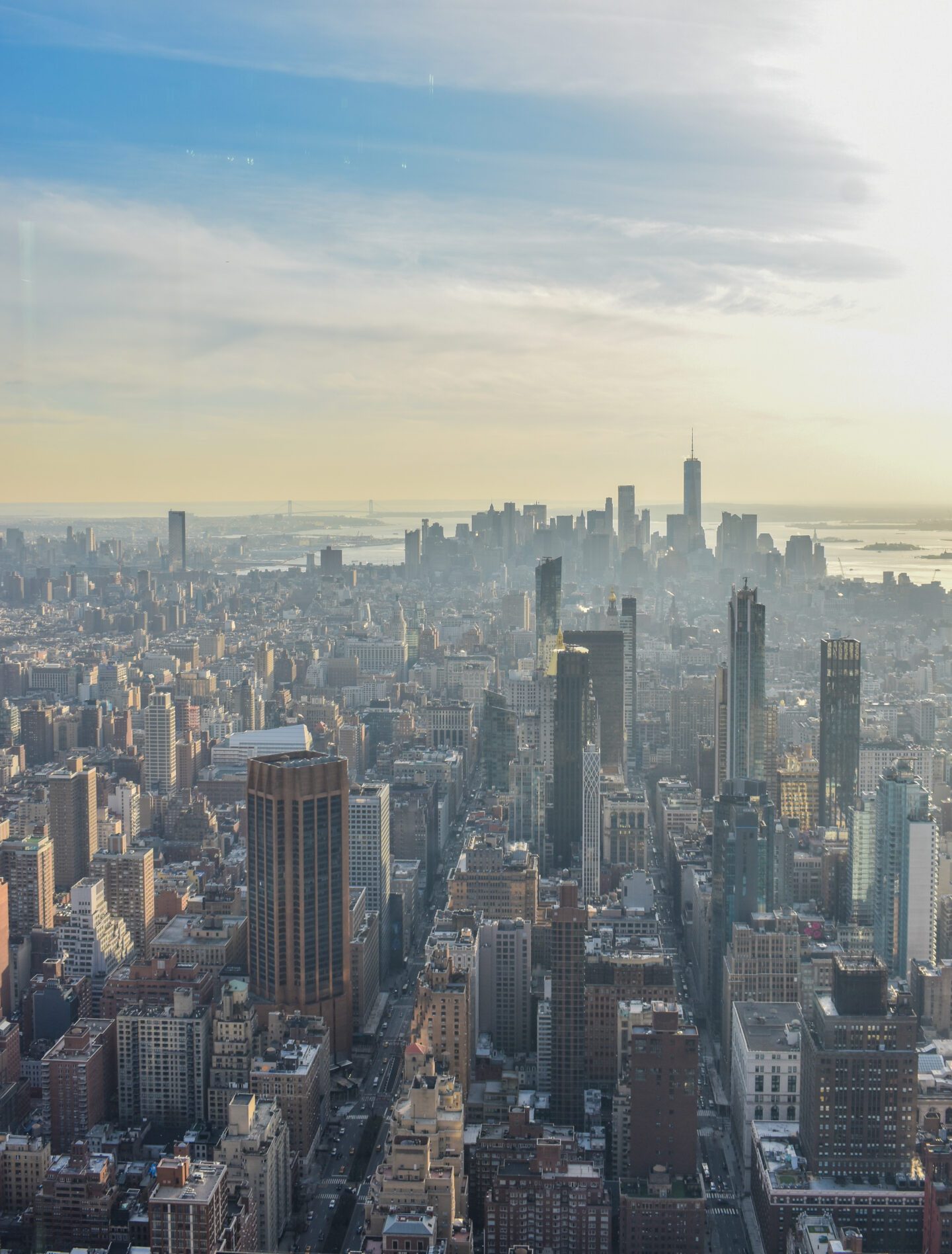 Manhattan views from Summit