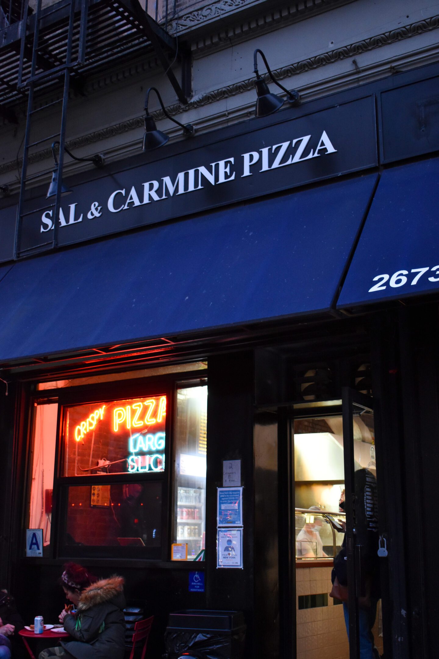 Sal and Carmine Pizza -The Best Pizza Slices In Manhattan - RANKED