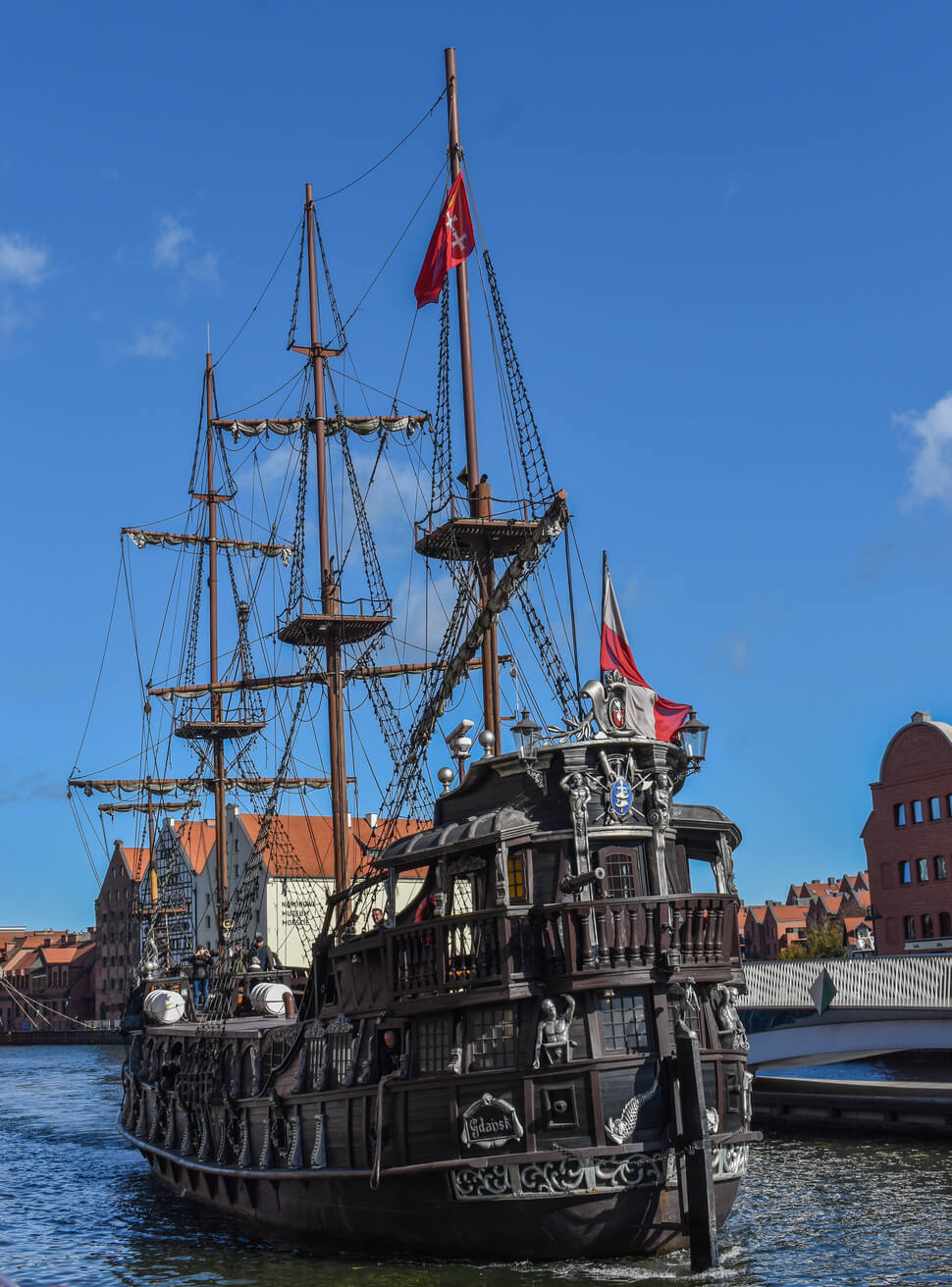 Pirate ship Gdansk