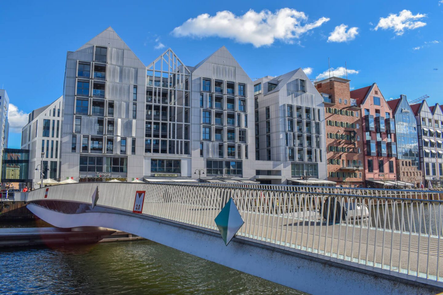 Swinging Footbridge to Marina 3 days in Gdansk