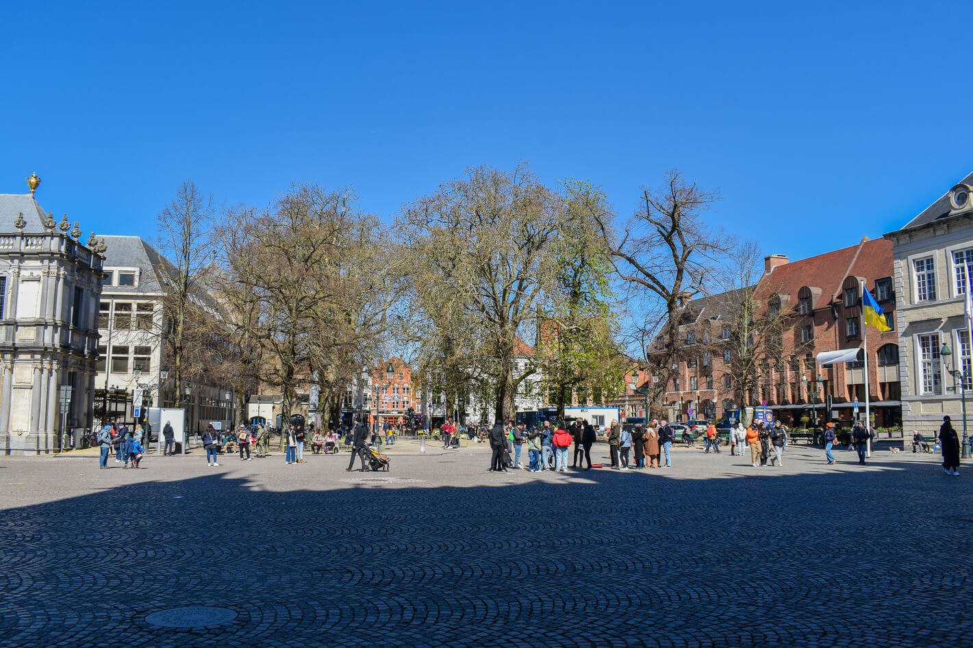 Burg Square - one day in Bruges itinerary