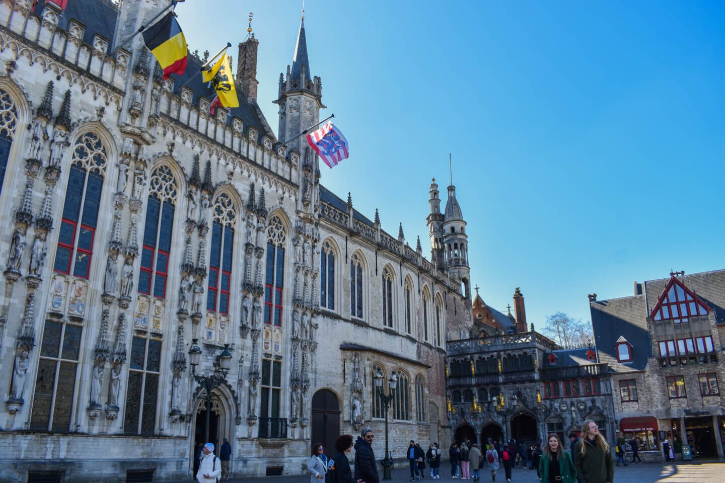 Burg Square - one day in Bruges itinerary