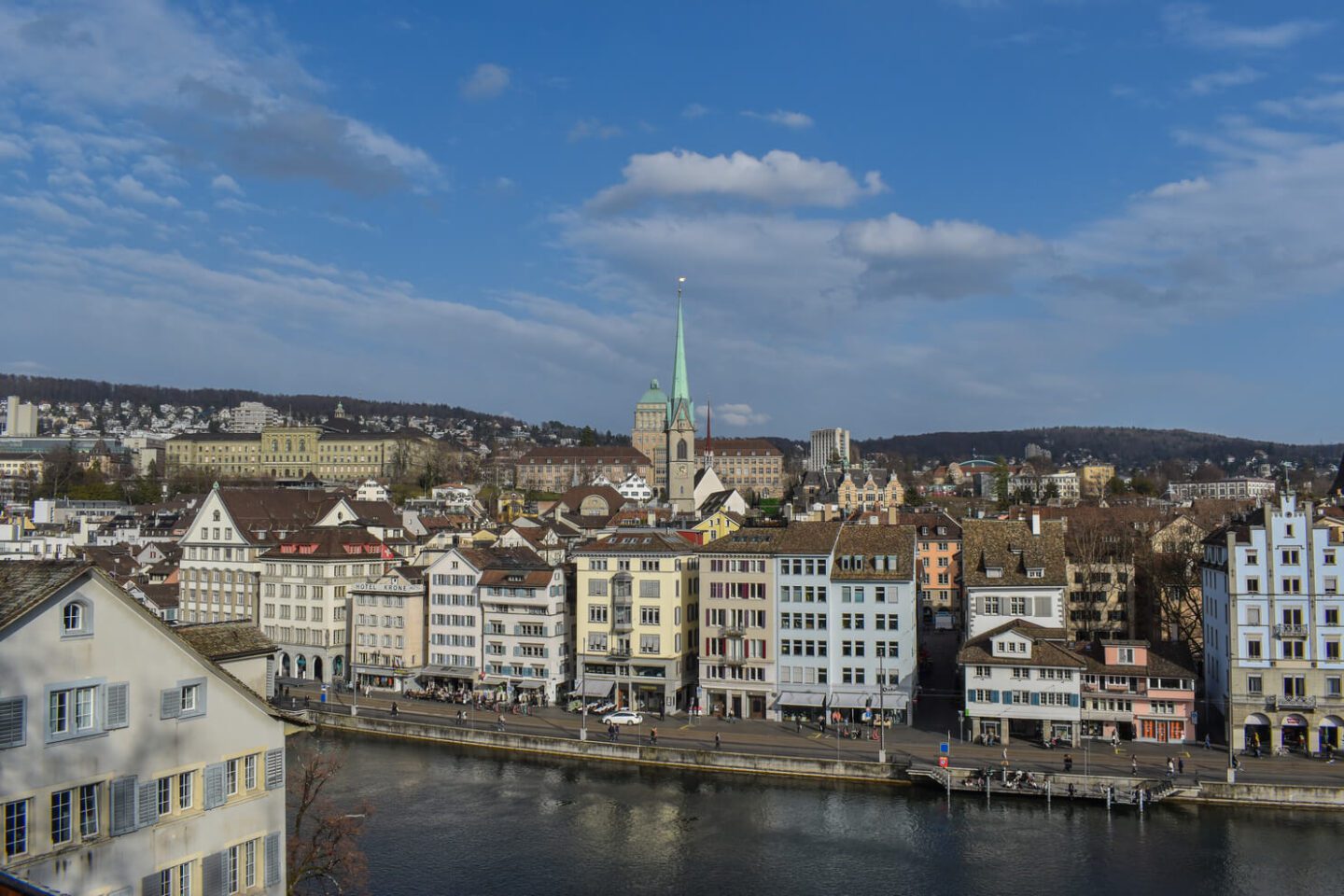 Lindenhof Hill - 1 day in Zurich itinerary
