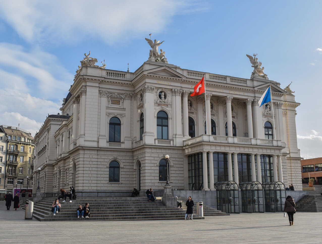 Zurich Opernhaus - 1 day in Zurich itinerary