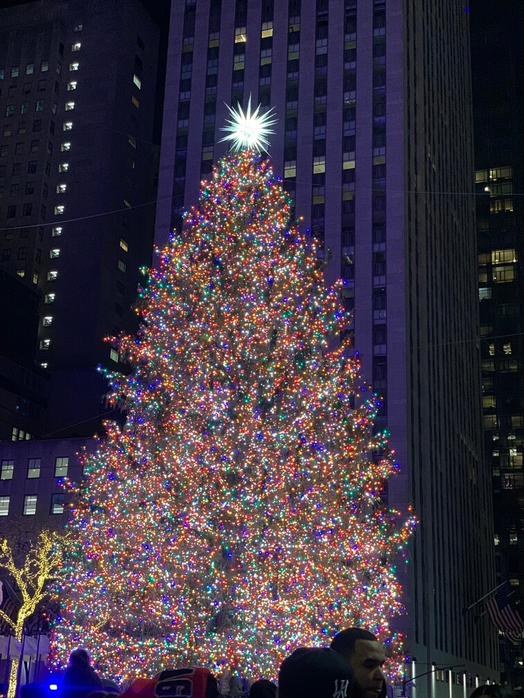 Rockefeller Center Christmas Tree - things to do at night in NYC at Christmas