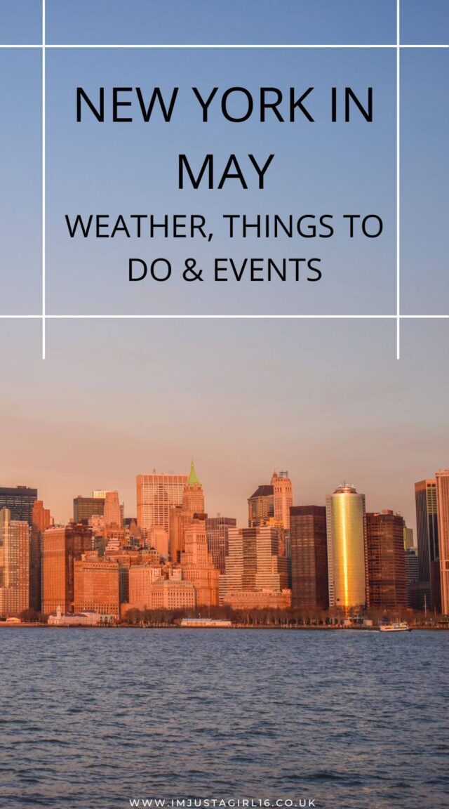 New York In May - Things To Do, Weather & Events