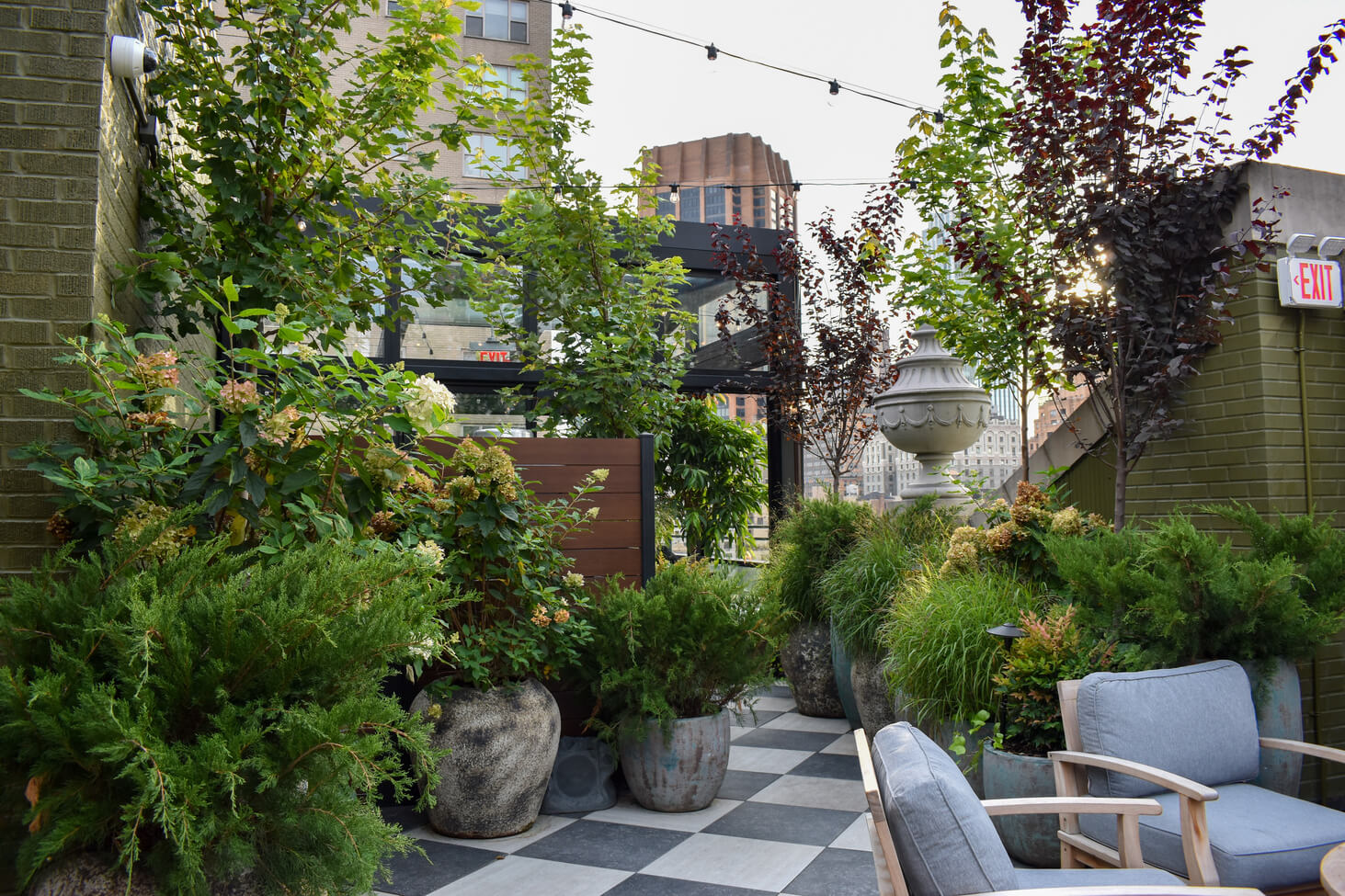 Retro Rooftop Vintage Green Rooftop NYC Review