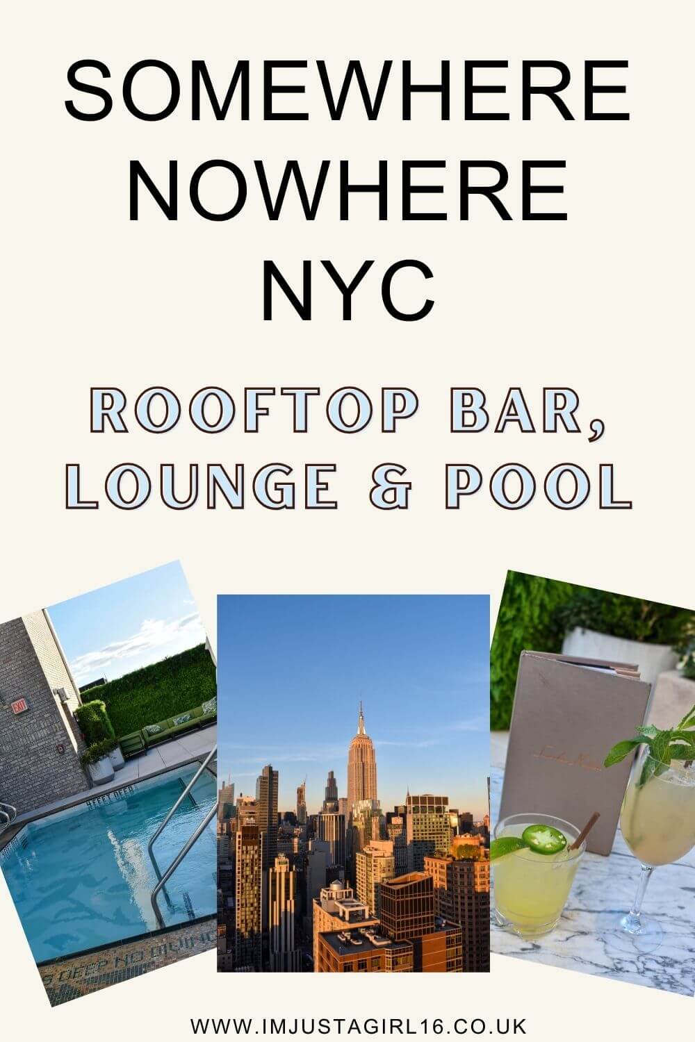 Somewhere Nowhere NYC Review - Rooftop Bar, Lounge & Pool