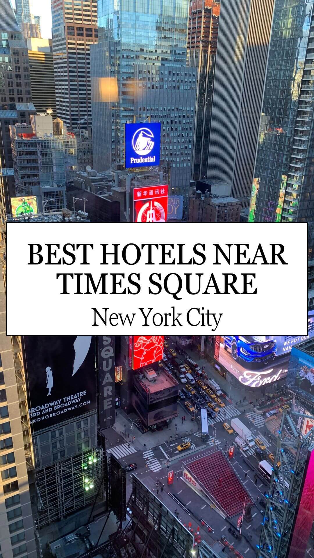 Best Hotels Near Times Square NYC