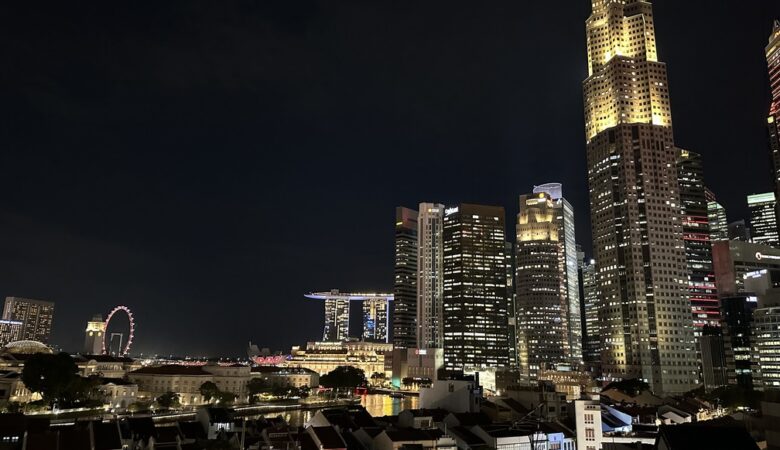 Rooftop views from LVLR Singapore