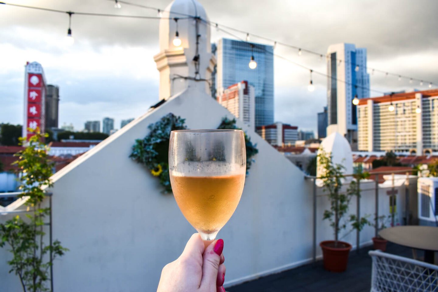 Rose wine
