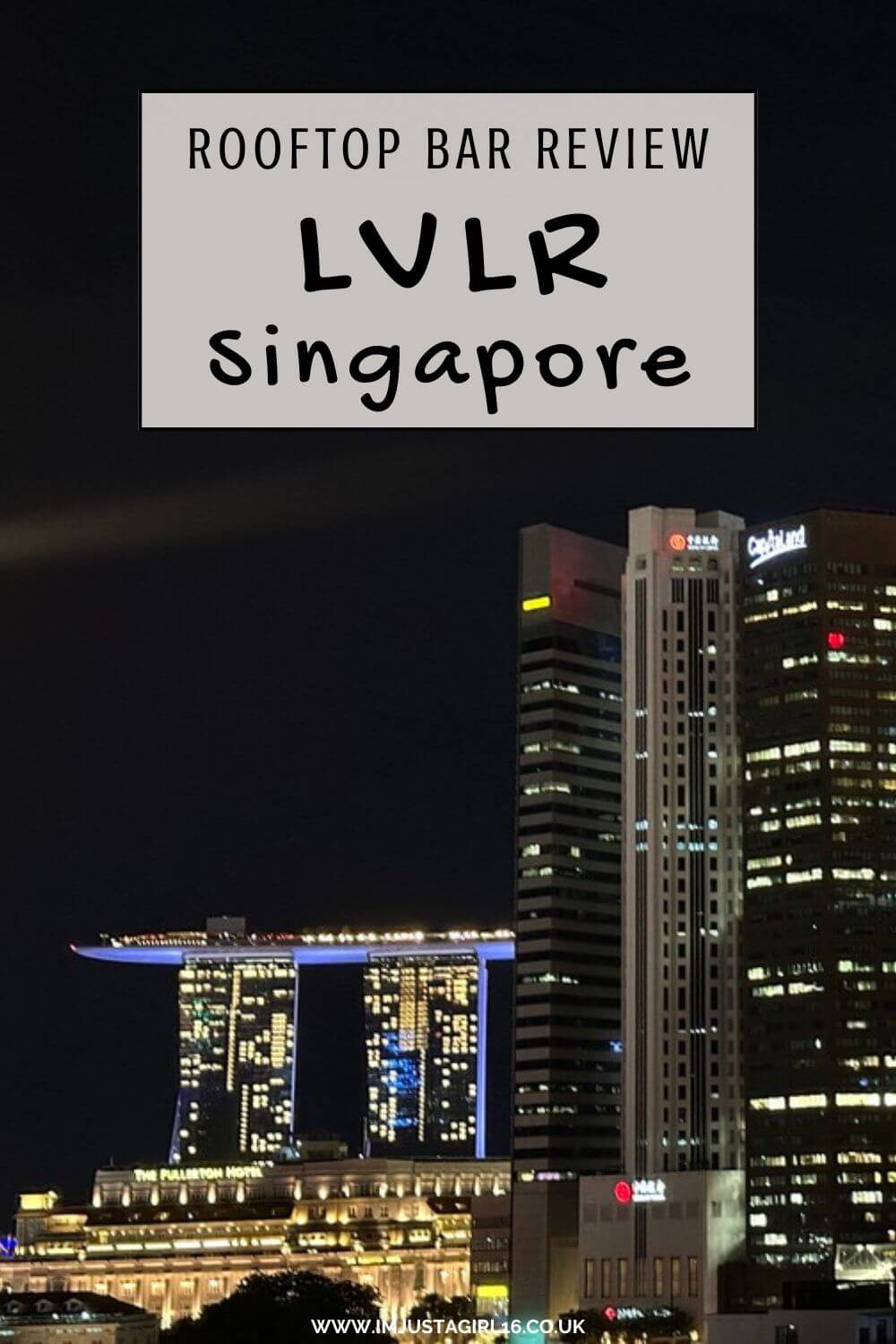 LVLR Rooftop Bar Singapore Review - Hidden Gem Rooftop