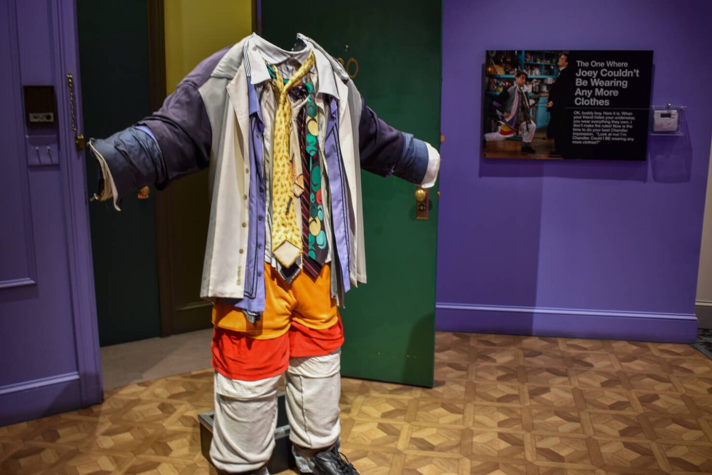 The Friends Experience NYC costumes