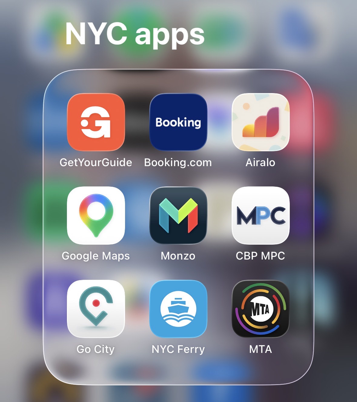 NYC apps