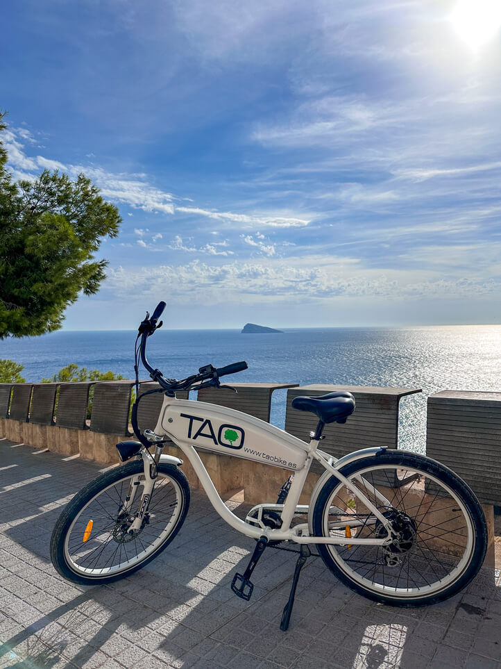 e-biking through Serra Gelada Natural Park