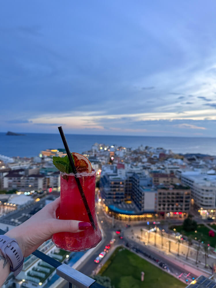 Selvático Rooftop Bar - weekend in Benidorm itinerary